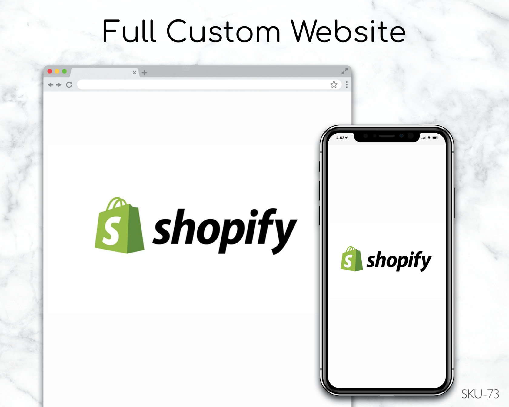 Shopify Elegance - Shopify, Fully Finished Website (Shopify, Wix & Squarespace)